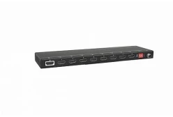 Усилитель-распределитель HDMI 1х8, ver. 2.0, 4K HDR [SMI-18-2]
