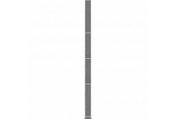 Tannoy QFLEX 48 Активная звуковая колонна,НЧ: 16x4 дюймов,16х3 дюймов, ВЧ 16x1 дюймов, 48х100Вт.