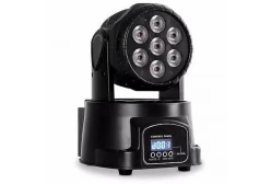 ESTRADA PRO LED MH 78W RGBWAUV v.2 Вращающаяся голова заливного света 7шт. х 12W RGBW+ Amber+UV Wash