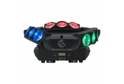 ESTRADA PRO LED MH912 Spider Светодиодный световой эффект вращающаяся голова с тремя моторизованными панелями 9 х 12W RGBW
